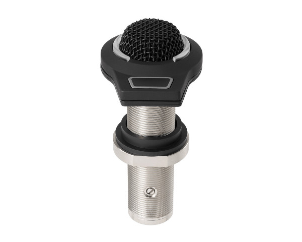 Audio Technica ES945O/FM3 Omni Cond 3-Pin Flush-Mount Boundary Mic w/ Switch Blk - Main Image