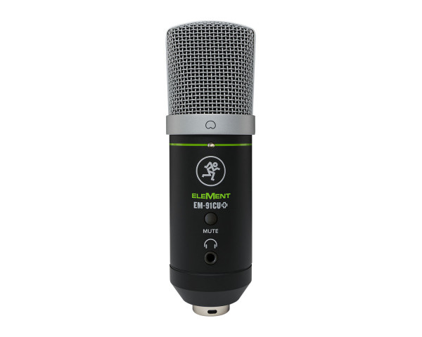 Mackie EM-91CU+ USB Condenser Microphone with Mute & Headphone Output  - Main Image
