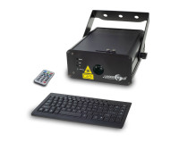 Laserworld CS-500RGB KeyTEX 490mW Text and Pattern Projection Laser ILDA - Image 1