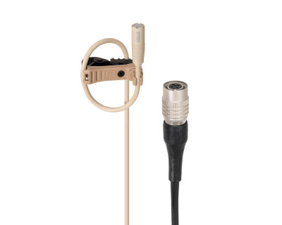 BP899cW-TH Submini Omni Condenser Lavalier Mic cW Plug Beige