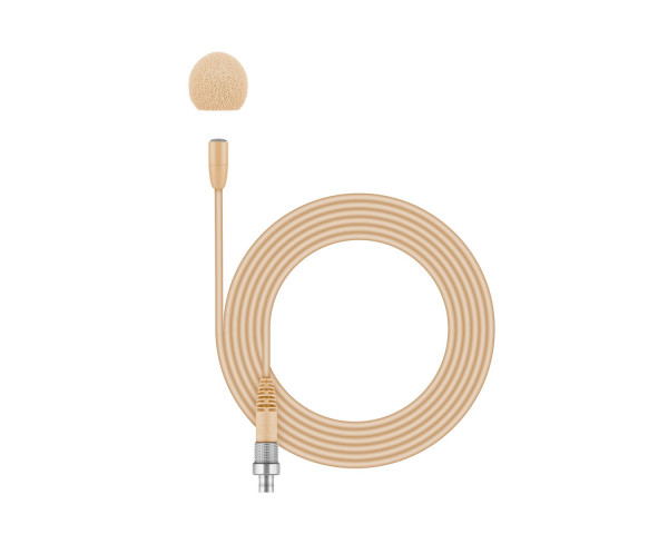 Sennheiser MKE Essential Omni Lavalier Mic with 3 Pin Screw Connector BEIGE - Main Image