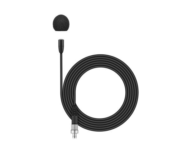 Sennheiser MKE Essential Omni Lavalier Mic with 3 Pin Screw Connector BLACK - Main Image