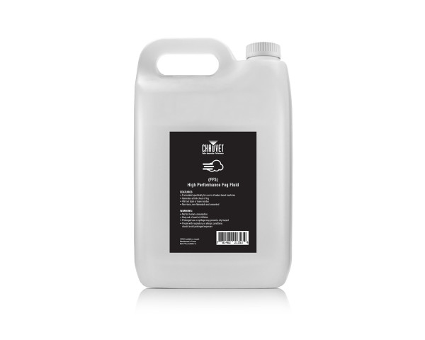 CHAUVET DJ FF5 SINGLE 5 Litre Bottle High Performance Smoke Fluid - Main Image