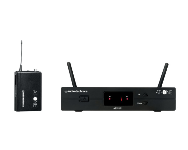 Audio Technica ATW-11 (HH2) AT-One Beltpack Wireless Mic System Ex Mic CH70 - Main Image