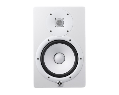 HS8WI 2-Way 8" Bi-Amped Bass Reflex Studio Monitor 120W White 
