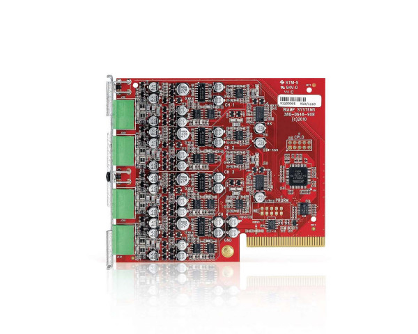Biamp Tesira SIC-4 CK Modular Analogue Input Card 4xMic/Line-In Kit - Main Image