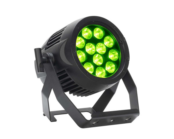 ADJ Encore LP12 IP LIME PAR 12x20W RGBL LEDs IP65 Rated Black - Main Image