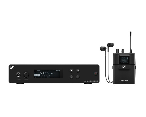 Sennheiser XSW IEM In-Ear Monitoring System 823.2–831.8 MHz (Band E) Inc IE4 - Main Image