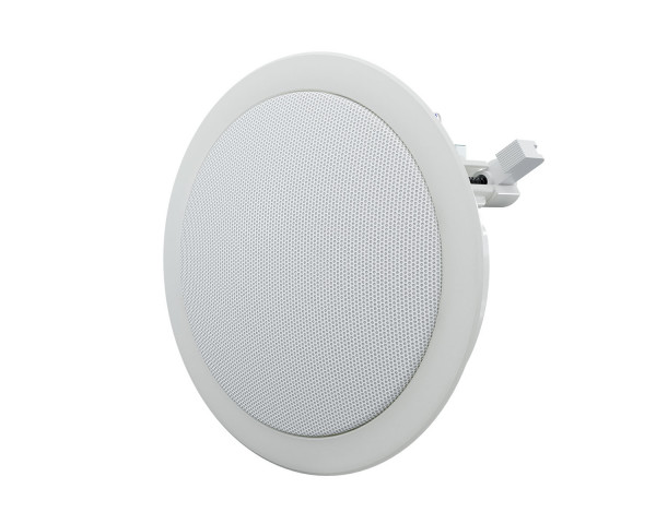 Optimal Audio Up 4O Full-Range 4 Ceiling Speaker with Open Back 6W @100V White - Main Image