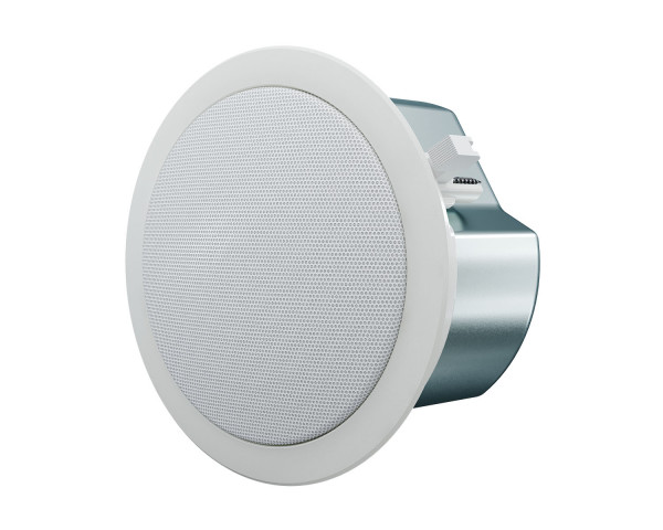 Optimal Audio Up 4S Two-Way 4 Low Profile Ceiling Speaker 8W @ 100V White - Main Image