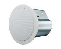 Optimal Audio Up 4 Two-Way 4 Ceiling Speaker with Backcan 25W @ 100V White - Image 1
