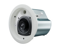 Optimal Audio Up 4 Two-Way 4 Ceiling Speaker with Backcan 25W @ 100V White - Image 2