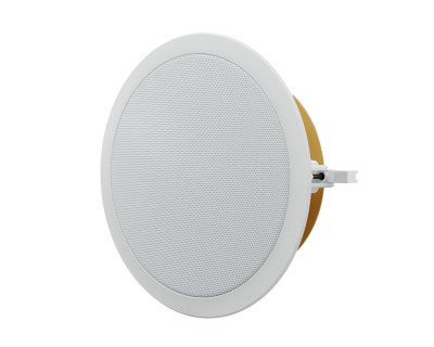Up 6O Two-Way 6" Ceiling Speaker with Open Back 60W @ 100V White