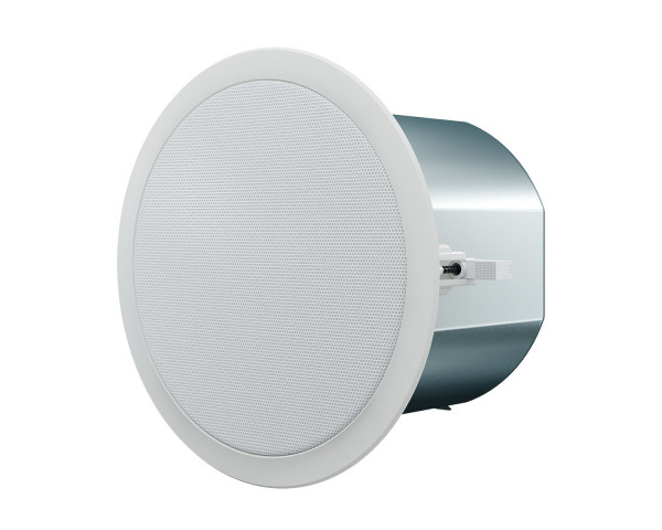 Optimal Audio Up 6 Two-Way 6 Ceiling Speaker with Backcan 60W @ 100V White - Main Image