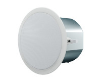 Optimal Audio Up 6 Two-Way 6 Ceiling Speaker with Backcan 60W @ 100V White - Image 1