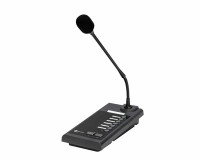 RCF BM2006 6 Zones Paging Microphone for ZM2000 System - Image 1