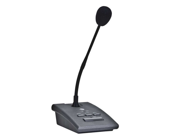 RCF BM 3003 3-Zone Desktop Paging Microphone 300mm Gooseneck - Main Image