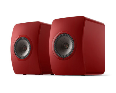 LS50 Wireless II 5.25" 2-Way Metamaterial Speaker Red PAIR