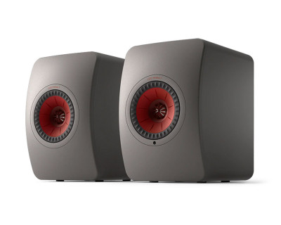 LS50 Wireless II 5.25" 2-Way Metamaterial Speaker Grey PAIR