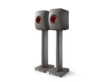 KEF S2 Floor Stand for LS50 Meta/ LS50 Wireless II Titanium Grey PAIR - Image 2