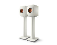 KEF S2 Floor Stand for LS50 Meta/ LS50 Wireless II Mineral White PAIR - Image 2