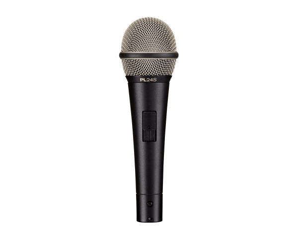 Electro-Voice PL24S Dynamic Supercardioid Vocal Microphone with Switch - Main Image
