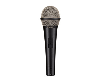 PL24S Dynamic Supercardioid Vocal Microphone with Switch