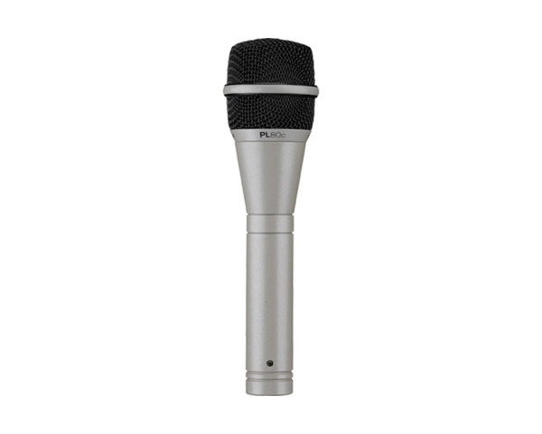 Electro-Voice PL80c Dynamic Supercardioid Vocal Microphone Ultra-Low Noise Slv - Main Image