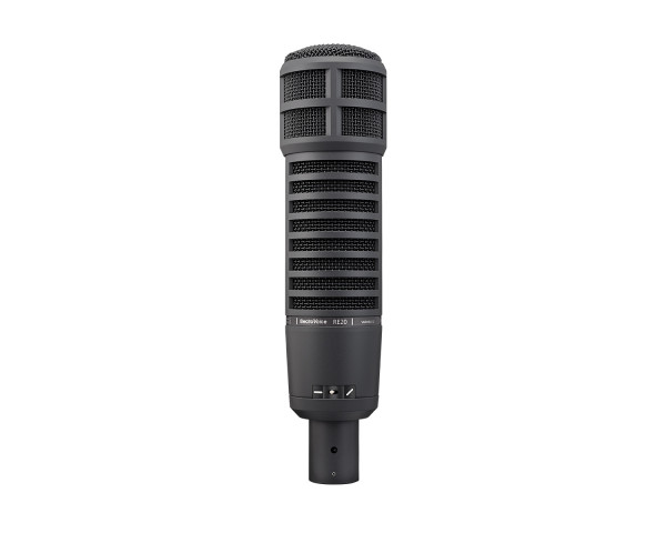 Electro-Voice RE20-BLACK Cardioid Broadcast Microphone with Variable-D Black - Main Image