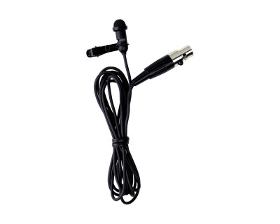 ULM21 Cardioid Condenser Lavalier Microphone TA4F Black