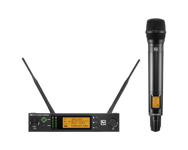 Electro-Voice RE3-RE420-8M CH70+Duplex Gap Handheld Mic System+RE420 Capsule - Main Image
