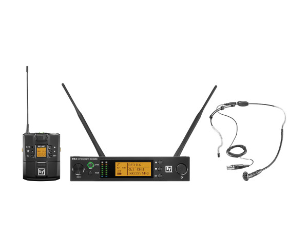 Electro-Voice RE3-BPHW-8M CH70+Duplex Gap Wireless Headmic System Headworn - Main Image