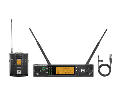 Electro-Voice  Sound Wireless Microphone Systems Lavalier Mic Systems