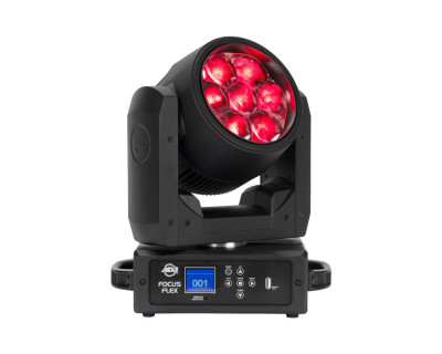 Focus Flex 7x40W RGBW LED Moving Head 4-30° Zoom