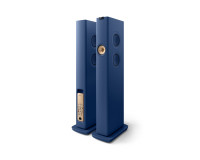 KEF LS60 Wireless 4x5.25 + 4 3-Way Floorstanding Speaker Blue PAIR - Image 2