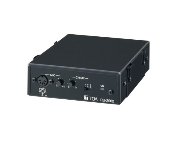 TOA RU2002 In-Line Amplifier for PM660 Mic to Amp with Chime - Main Image