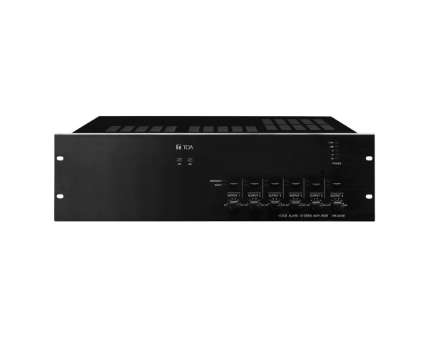 TOA VM3360E VM3000-Series Extension Amplifier 360W - Main Image