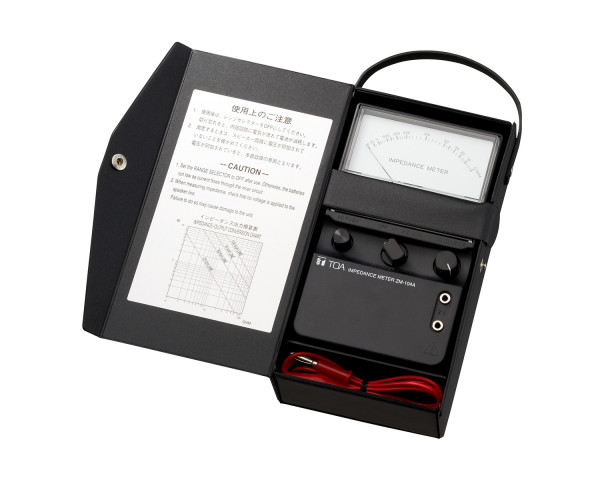 TOA ZM104A Impedance Meter (3 Range Settings) In Case  - Main Image