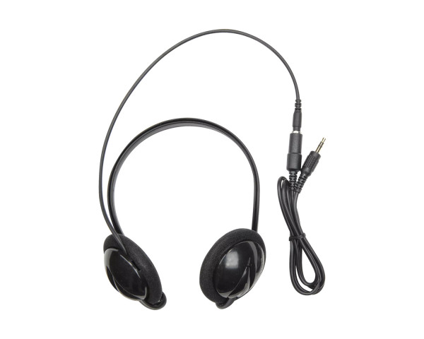 Listen Technologies LA-403 Universal Behind-the-Head Stereo Headphones Male 3.5mm TRS - Main Image