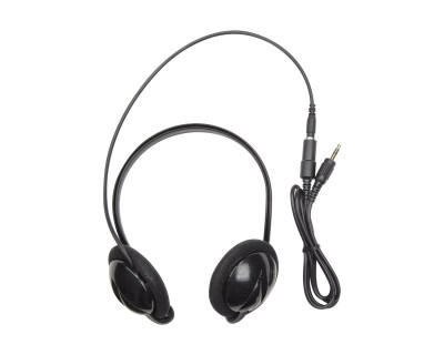 LA-403 Universal Behind-the-Head Stereo Headphones Male 3.5mm TRS