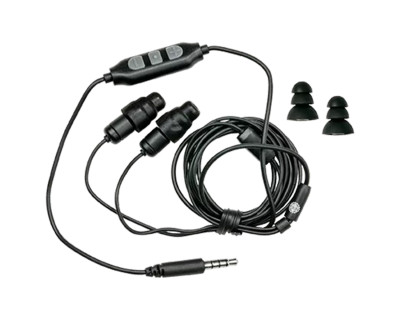LA-456 Headset 6 Protective Ear Buds with Mic