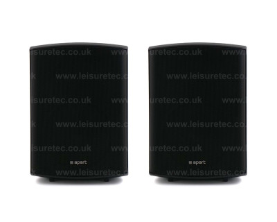 SDQ5PIR Black 5" Active Speaker+Slave+RS232+IR Remote