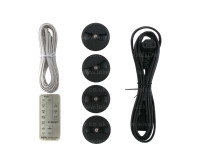 Apart SDQ5PIR Black 5 Active Speaker+Slave+RS232+IR Remote - Image 12