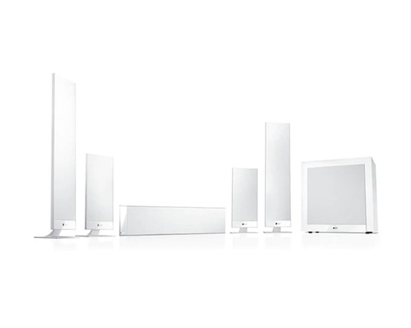 KEF T205 (2xT301 Satellites,2xT101 Satellites T301c +T2 Sub) White - Main Image