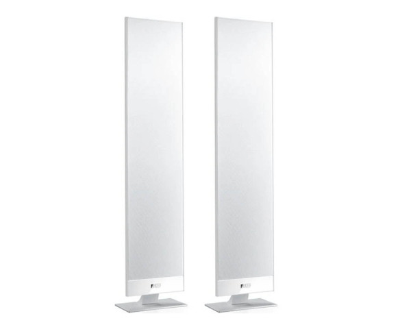 KEF T301 2x4.5 2.5-Way Ultra-Thin Satellite Speaker White PAIR - Main Image