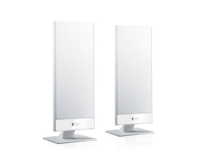 T101 4.5" 2.5-Way Ultra-Thin Satellite Speaker White PAIR