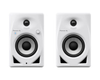 Pioneer DJ DM-40D-BT-W 4 2-Way Class-D Active Monitor Bluetooth PAIR White - Image 1