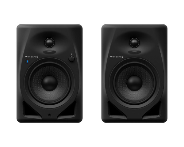 Pioneer DJ DM-50D-BT 5 2-Way Class-D Active Monitor + Bluetooth PAIR Black - Main Image