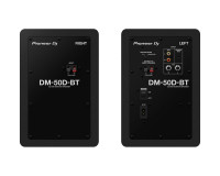 Pioneer DJ DM-50D-BT 5 2-Way Class-D Active Monitor + Bluetooth PAIR Black - Image 3