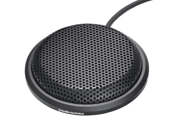 Audio Technica U843R(S1) 3-Ch Cardioid Condenser Boundary Mic Phantom Only Black - Main Image